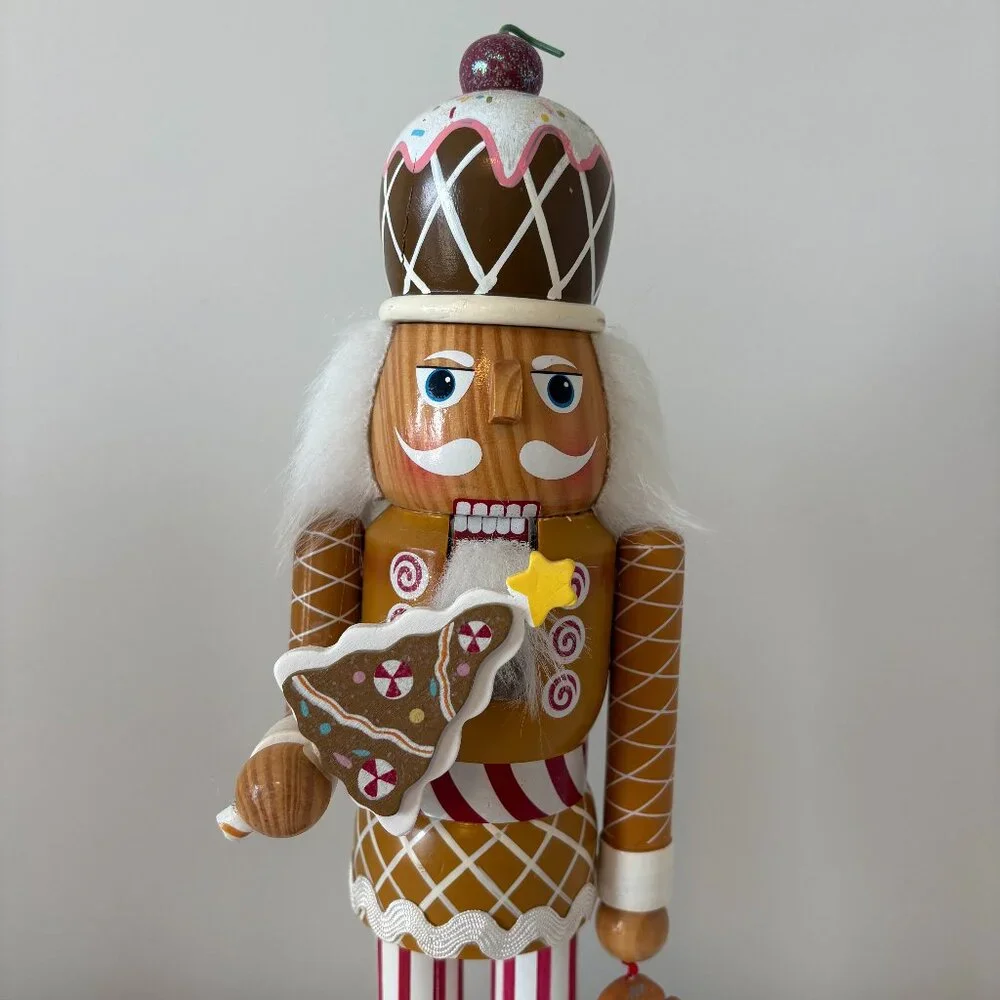 Sweets Themed Holiday Nutcrackers - Set of 2